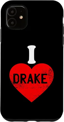 Vista 8 de Funda para iPhone 12 mini con nombre personalizado Drake I Love Drake