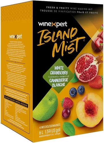 Vista 2 de Kit de vino Island Mist White Cranberry Pinot Gris de Winexpert