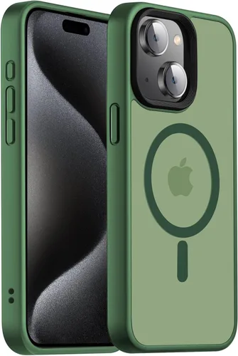Vista 18 de Funda magnética fuerte para iPhone 12 Pro Max [Protección de grado militar de 10 pies] Compatible con MagSafe, funda protectora a prueba de golpes