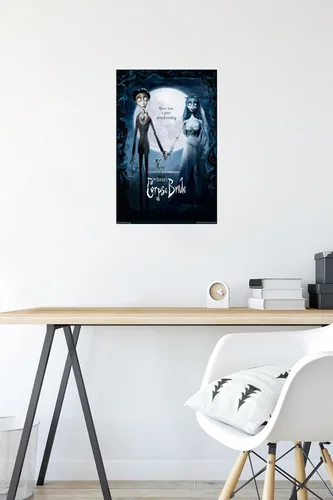 Vista 4 de Trends International Tim Burton's The Corpse Bride - Póster de pared de una hoja, 14.725 x 22.375 pulgadas, versión premium sin marco