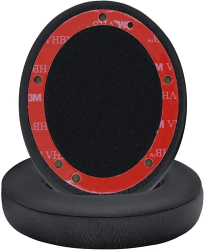 Vista 4 de QOQOON Almohadillas profesionales de repuesto para auriculares Beats Studio 2 y 3 (B0501, B0500) con cable e inalámbrico, no es compatible con Beats