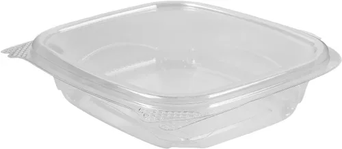 Vista 5 de Karat Recipientes pequeños con tapa de 8 onzas – 200 unidades para bayas, frutas, frutos secos y preparación de comidas caseras, recipientes
