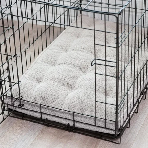 Vista 9 de Bowsers - Colchón de lujo para perro, extragrande, diseño de huesos de chocolate