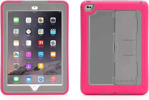 Vista 10 de Griffin Survivor - Funda para iPad Air, color negro y azul