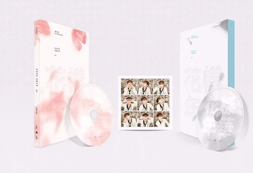 Vista 2 de BTS Bangtan Boys - El momento más hermoso de la vida Parte 1 (3er mini álbum) Álbum+Juego de tarjetas de fotos adicionales [blanco ver.[]