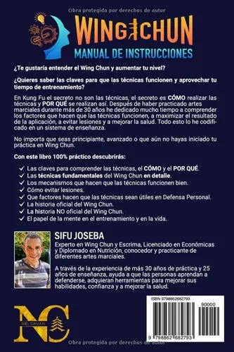 Vista 2 de WING CHUN MANUAL DE INSTRUCCIONES Las claves técnicas paso a paso, Defensa Personal, Historia del Wing Chun y Salud (Spanish Edition)