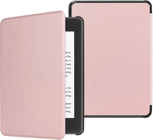 Vista 19 de Fintie - Funda delgada para Kindle Paperwhite (décima generación del 2018), piel sintética ligera prémium con función automática de apagar