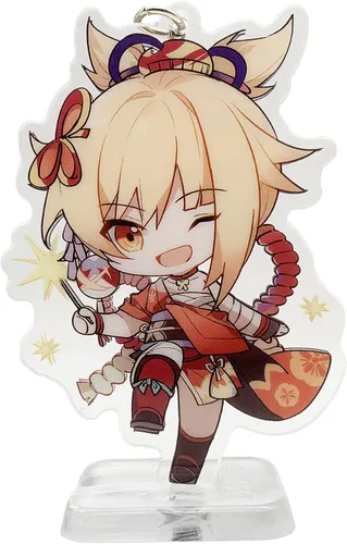 Vista 18 de YJacuing Genshin Impact - Figura de llavero de acrílico