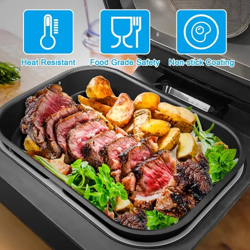 Vista 4 de Combo cesta para verduras y ollas para Ninja Foodi XL FG551 Accesorios