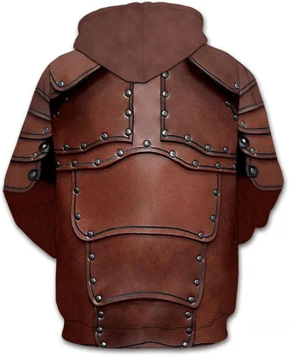 Vista 2 de Sudadera con estampados 3D con temática de uniformes militares de diferentes épocas históricas