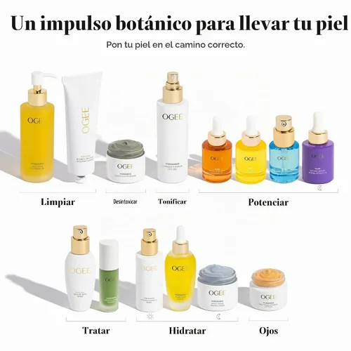 Vista 5 de Ogee Vitamina C suero THDA 20% Elixir Suero facial orgánico certificado con vitamina C, suero iluminador de vitamina C para la cara
