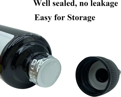 Vista 3 de Kit de recarga de tinta negra de 5 botellas compatible con cartuchos de tinta 68XL 67XL 65XL 64XL 63XL 62XL 61XL 60XL 664XL 662XL 21XL 56XL 901XL