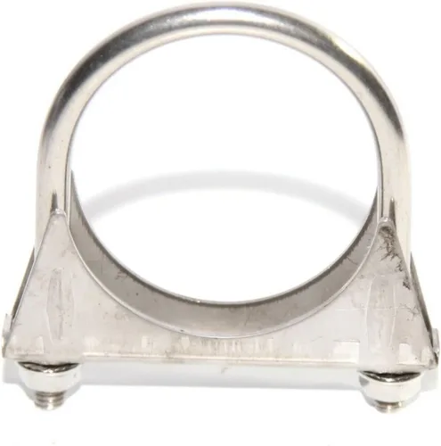 Vista 7 de Heavy Duty 1.5" 1-1/2 Inch Exhaust U Bolt Clamps Stainless Tono plata