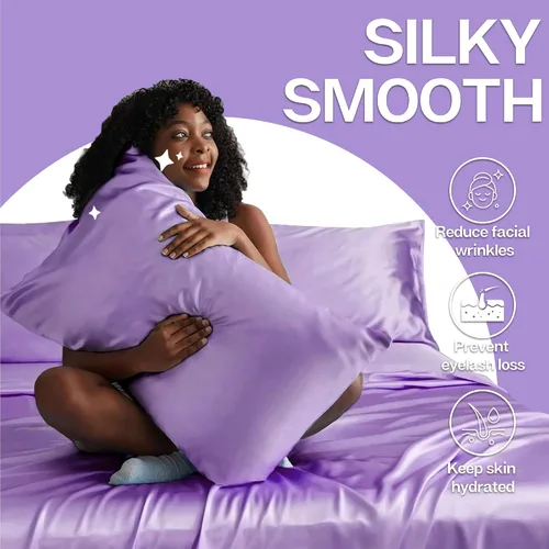Vista 204 de MR&HM - Funda de almohada de satén