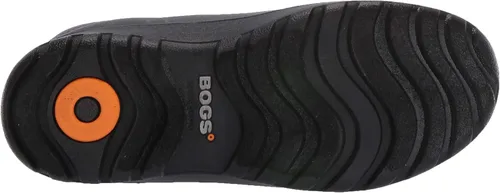 Vista 4 de BOGS Botas de lluvia altas Nw Neo-Classic Mid impermeables para mujer, estampado de jardín, negro, multicolor, 7 M