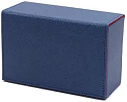 Vista 2 de Dex Protection The Dualist Deck Box - Caja de almacenamiento de 120 tarjetas, compartimentos de almacenamiento duales, cierre magnético, acabado