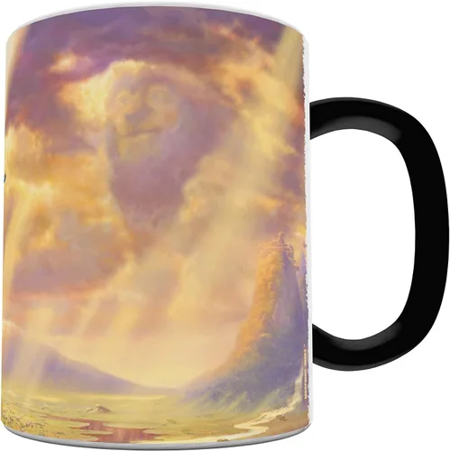 Vista 6 de Thomas Kinkade's The Lion King Morphing - Tazas de desayuno Negro