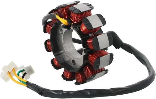 Vista 3 de Bobina del estator 32101-34J00 32101-34J10 Bobina del estator para Suzuki GSX-R150RF-Q GSX-R150RFX-Q 2017 para Suzuki GSX150L6 2015 para Suzuki