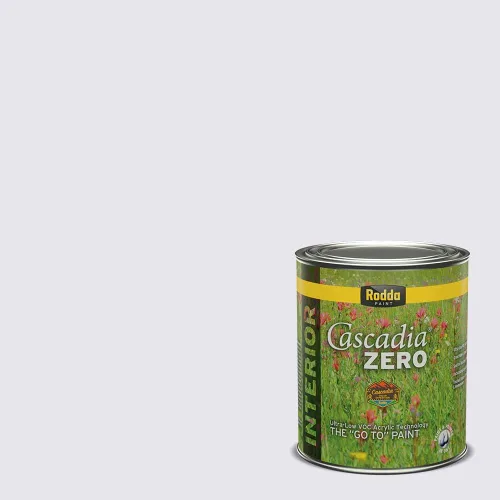 Vista 92 de Rodda Paint CASCADIA ZERO - Pintura plana e imprimación para interiores en uno, cuarto de galón, rosa Mullen