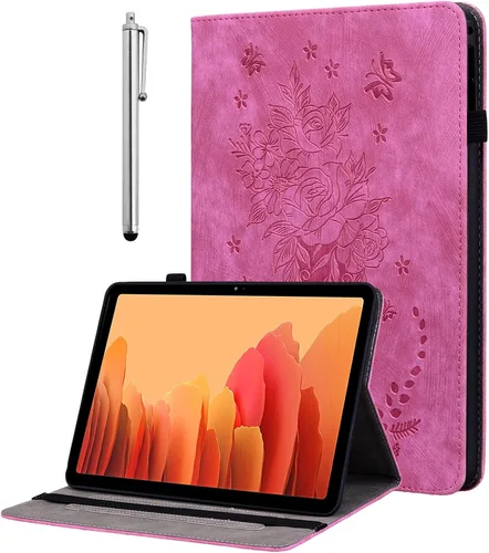 Vista 27 de Funda para iPad Air 3ª Generación 2019/iPad Pro 10.5 Pulgadas 2017, Cubierta de Cuero PU Plegable Multi-Ángulo con Auto Despertar/Dormir y Soporte