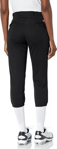 Vista 2 de Alleson Athletic pantalones softball con trabillas de cinturón para mujer