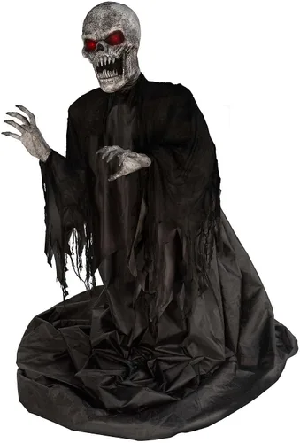 Vista 8 de Spirit Halloween 8 Ft 9 In Mr. Dark Animatronic
