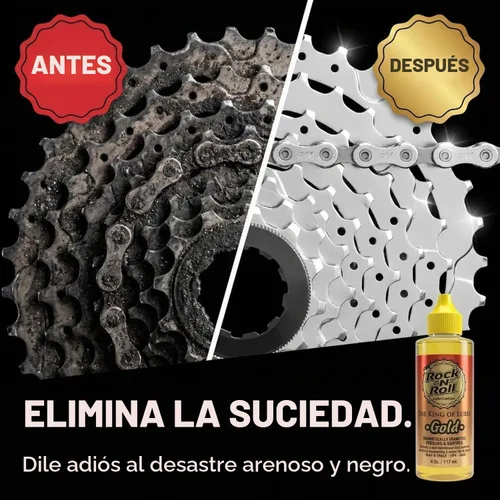 Vista 3 de Rock N Roll Gold Chain Lubricante, 4 onzas (paquete de 2)