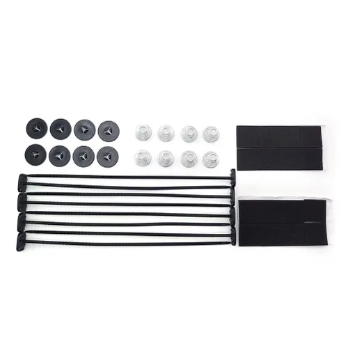 Vista 2 de Kit de montaje de ventilador de radiador eléctrico, compatible con ventilador de refrigeración eléctrico de 7 a 16 pulgadas y enfriador