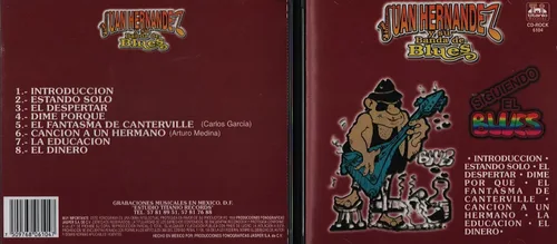 Vista 2 de Juan Hernandez y Su Banda de Blues Siguiendo El Blues Spanish CD