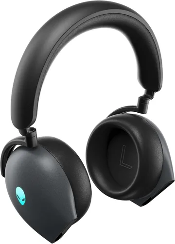 Vista 3 de Alienware AW920H - Auriculares inalámbricos de tres modos para juegos, sonido envolvente virtual Dolby Atmos, cancelación activa de ruido, micrófono