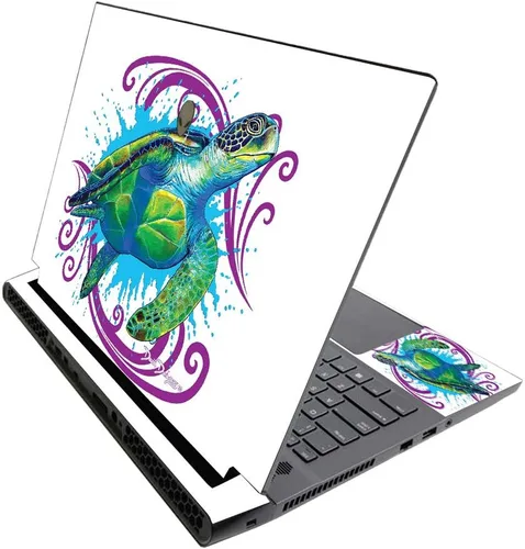 Vista 41 de MightySkins - Skin brillante con purpurina para Alienware M17 R3 (2020) y M17 R4 (2021) - Diversión de los años 90 Acabado duradero con purpurina