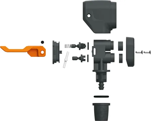 Vista 7 de SKS Alemania MV Easy Pump Head bombas de bicicleta