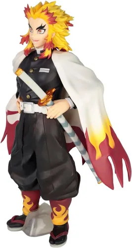 Vista 4 de Figura Ichibansho - Demon Slayer: Kimetsu no Yaiba - Kyojuro Rengoku (El Hashira), estatua coleccionable de Bandai Spirits