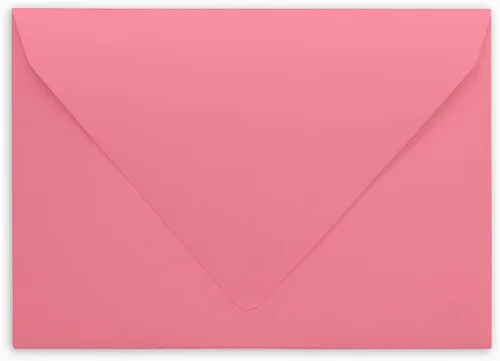 Vista 12 de Darling Souvenir Sobres de invitación color rosa bebé A7 (5 1/4 x 7 1/4) Euro V-Flap 80 libras autoadhesivos ideales para invitaciones, tarjetas