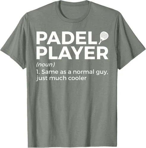 Vista 31 de Camiseta de Padel Player Definition Padel Tenis, Negro