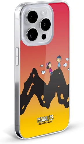 Vista 2 de Head Case Designs Funda de gel con licencia oficial de Peanuts Charlie & Lucy Characters [protección de grado militar] compatible con Apple iPhone 7