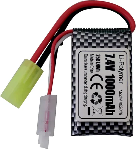 Vista 4 de Accessory 2PCS 7.4V 1000mAh Odamiya Plug Lithium Battery for 300E 9201E 9300 9310 9305E 9304E 9303E 9302E 9301 RC Car, RC Boat, RC Drone