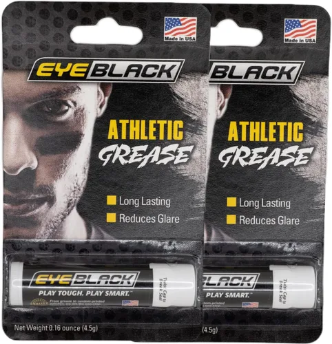 Vista 29 de EyeBlack BattlePaint - Grasa negra para debajo de los ojos de colores brillantes para atletas profesionales y súper fanáticos, béisbol, softbol
