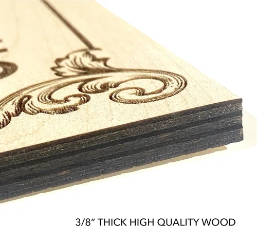 Vista 6 de CM Originals Tabla de alcohol grande – Tabla de hablar hecha a mano con planchette de madera – Calidad Premium All See Eye Board