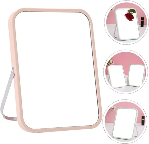Vista 8 de FOMIYES 1pc espejo de vanidad luces plegable soporte para cosméticos caseros estilo simple color aleatorio