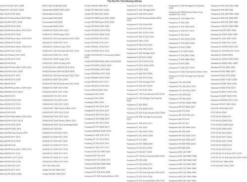 Vista 2 de Acerbis Protectores de horquilla superior negros para BETA 430 RS 2015-2016,2024