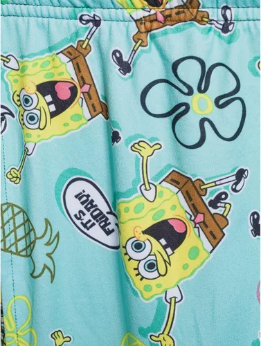 Vista 3 de Nickelodeon Pantalón de pijama de alto rendimiento para hombre Bob Esponja