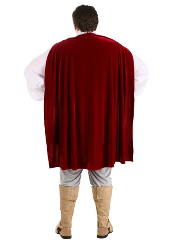 Vista 3 de Disfraz de Príncipe para Hombre Talla Plus de Blancanieves de Disney Multicolor