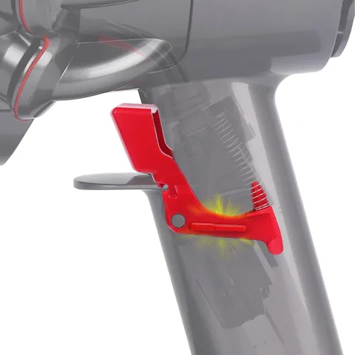 Vista 8 de Botón de interruptor de gatillo de metal compatible con Dyson V10 V11 SV12 SV14 Aspiradora Interruptor de encendido Botón de reparación Accesorios