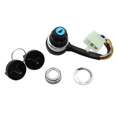 Vista 3 de Interruptor de llave de encendido Go Kart de 5 pines para UTV ATV TaoTao SUNL 50cc 70cc 90cc 110cc 125cc 150cc 200cc 250cc
