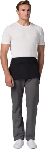 Vista 4 de Adar - Delantal universal para cinturón, paquete de 2 unidades, delantal unisex Negro