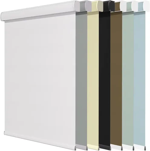 Vista 52 de MYshade Persianas enrollables personalizadas para ventana, persianas enrollables para ventanas con cable, bloqueo solar, protección de privacidad