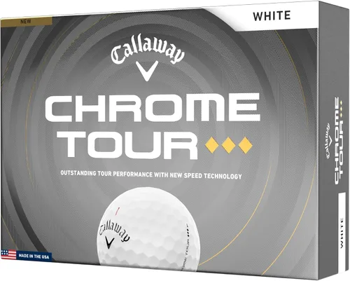 Vista 7 de Callaway Golf Chrome Tour Triple Diamond - Pelotas de golf Pista triple