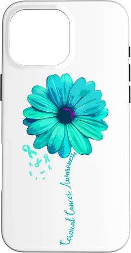 Vista 19 de Cervical Cancer Awareness Family Case Survivor Pretty Gift Case for iPhone 17