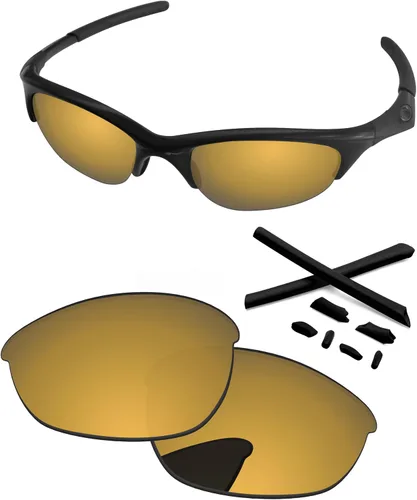 Vista 37 de Lentes de repuesto y kits de goma para gafas de sol Oakley Half Jacket 2.480 in 24K dorado